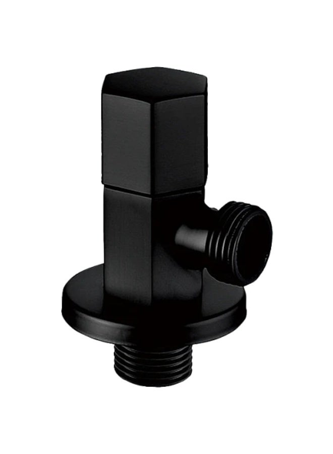 Hexagonal angle valve – black - Image 2